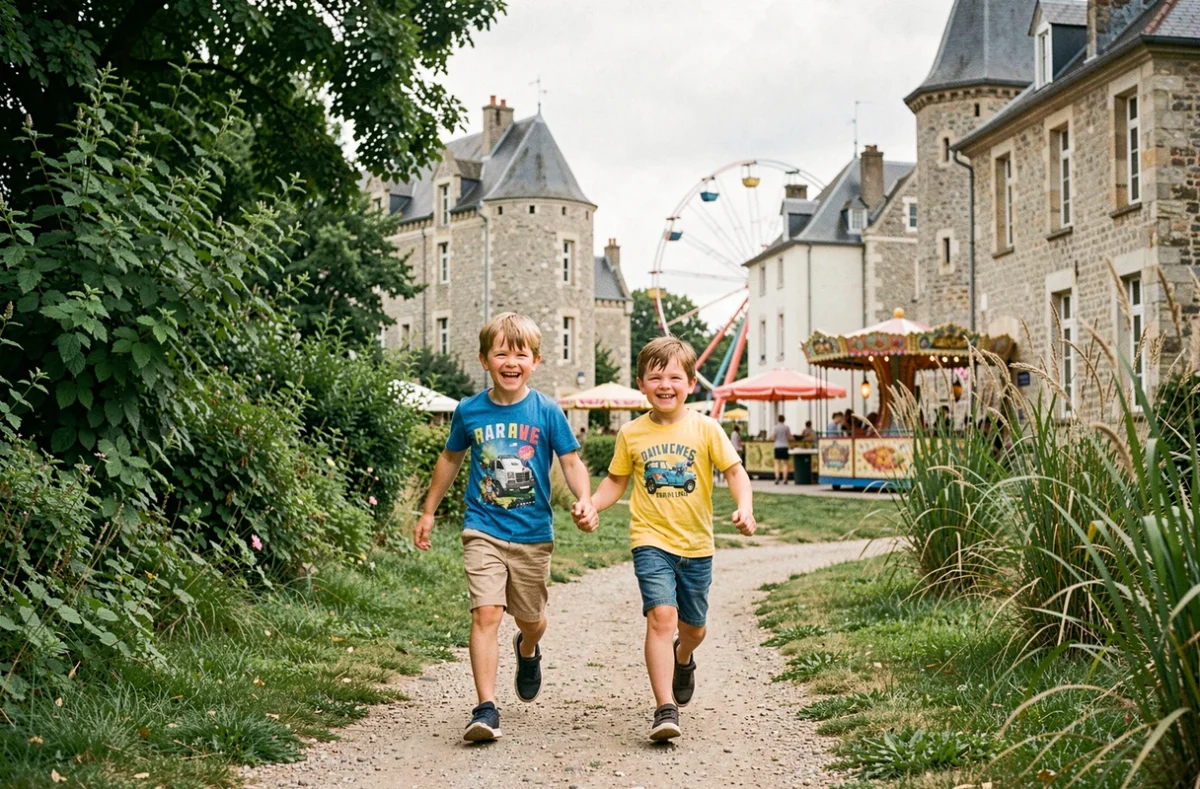 Famille avec enfants profitant d'activités de plein air dans le département de l'Oise en 2026